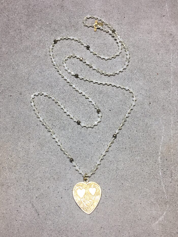 *Crystal (4 mm) HEART-g  White