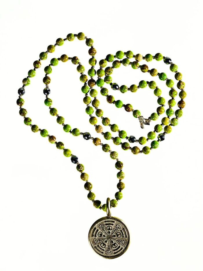 BUDDHA 45 - Jasper Stone necklace