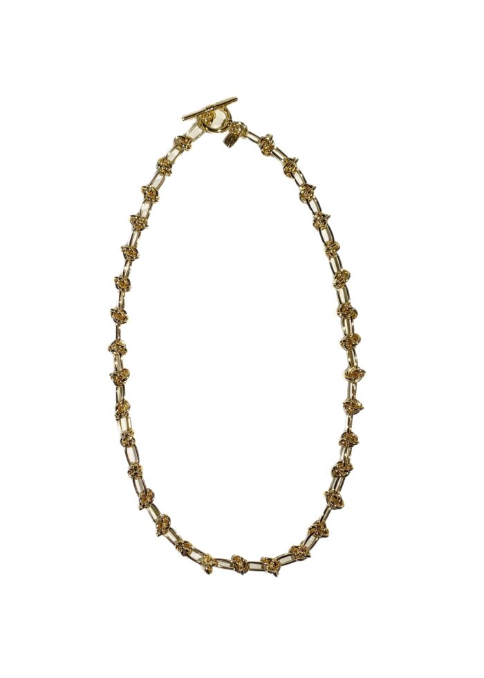 KNOT necklace gold