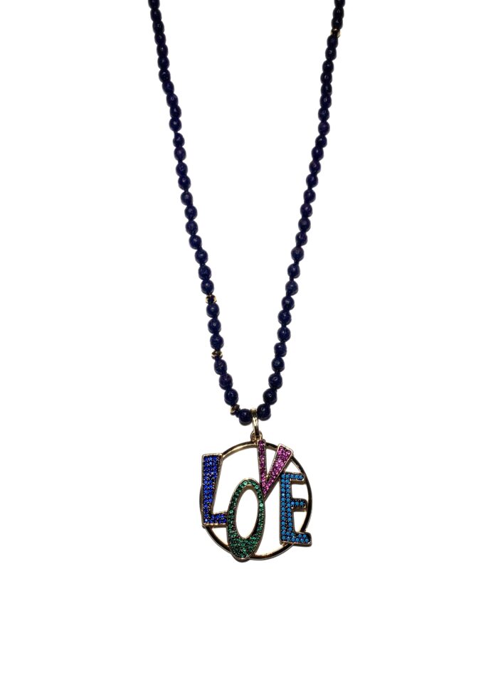 LOVE LAVA necklace gold
